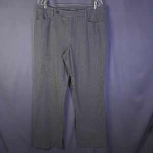 Lauren Ralph Lauren‎ Adelle Houndstooth Pants Size 12 Business Casual Preppy